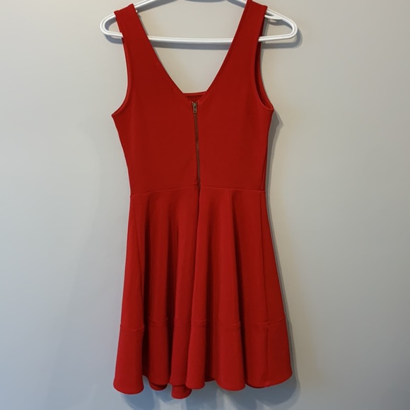 The PERFECT red cocktail dress-WORN ONCE - Picture 5 of 5